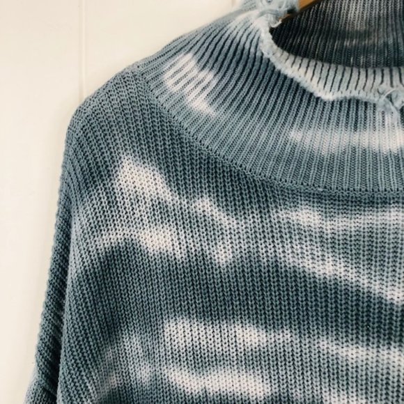 Young Fabulous & Broke Blue Cameron Turtleneck Sweater - Picture 9 of 14